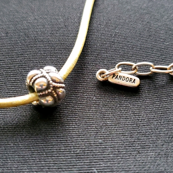 Pandora Cord and Charm - Picture 1 of 4